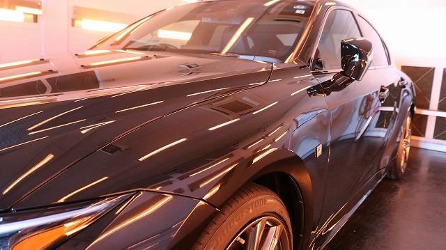 東京都大田区のレクサスIS300にカーコーティングを施工　画期的なGガード