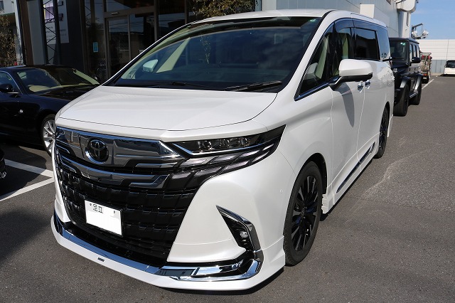 アルファードにカーコーティング施工　東京都足立区よりお越しのお車に【SystemX Pro】