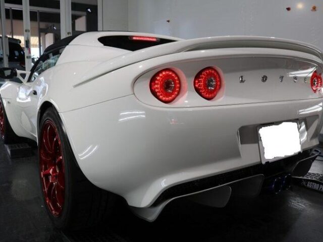 ロータスエリーゼにプロテクションフィルム施工