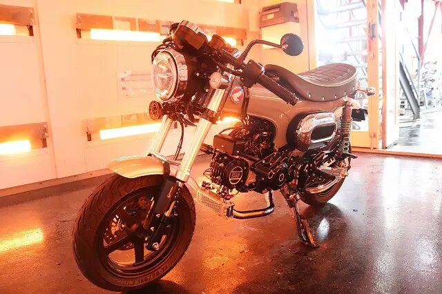 ホンダ DAX125にバイクコーティング 【System X MaxG＋】東京都より