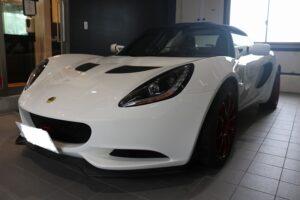 ロータスエリーゼにプロテクションフィルム施工