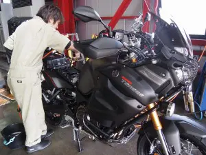 ヤマハＳＵＰＥＲ ＴＥＵＥＲＥにバイクコーティングを施工させて頂きました。