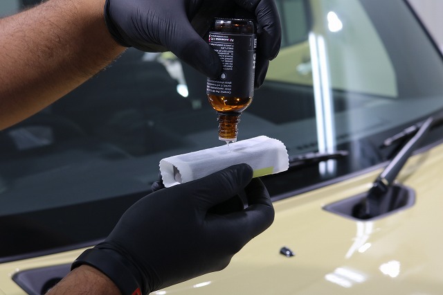 せこうダイハツ タフト カーコーティング施工