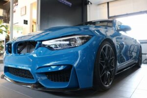 BMWにプロテクションフィルムを貼った後の完成写真