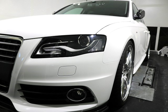 アウディA4 PPF施工 施工完了2 - トータルカービューティIIC アウディA4 PPF施工 施工完了2