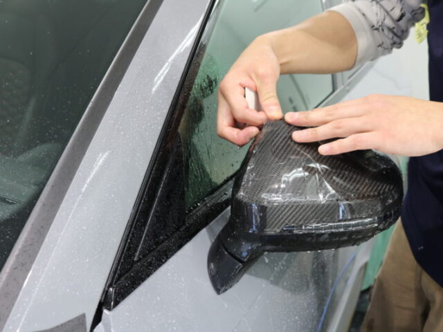 アウディRS4にプロテクションフィルム 1 - トータルカービューティIIC アウディRS4にプロテクションフィルム 1