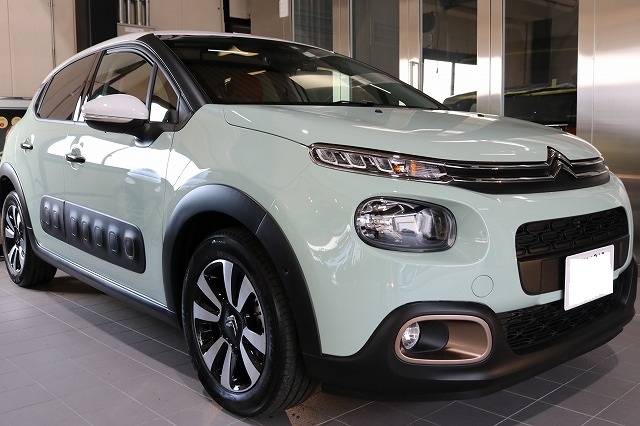 シトロエンC3 カーコーティング 施工完了