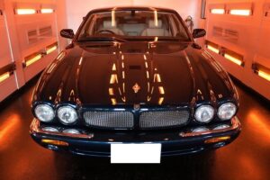 ジャガー カーコーティング 遠赤ブース