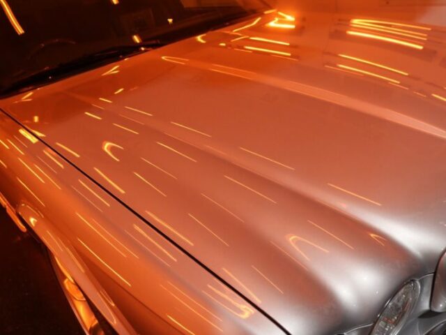 ジャガーXJR カーコーティング 遠赤ブース2