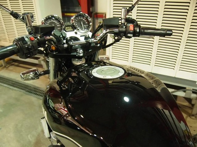 千葉県よりご来店のＸＪＲ1300にバイクコーティング