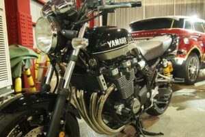 千葉県よりご来店のＸＪＲ1300にバイクコーティング
