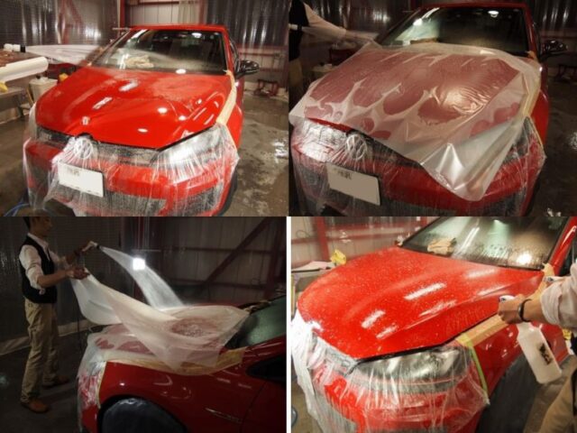 フォルクスワーゲンゴルフGTI ボンネットPPF - トータルカービューティIIC フォルクスワーゲンゴルフGTI ボンネットPPF