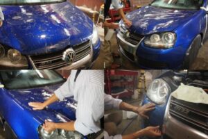 東京都よりフォルクスワーゲンゴルフRにプロテクションフィルム