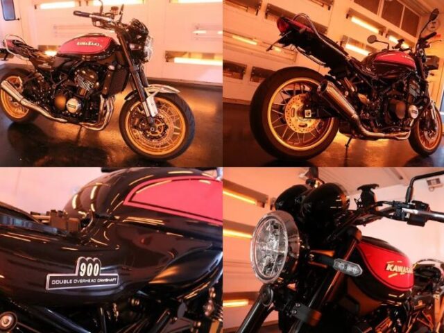 KAWASAKI Z900RSバイクコーティング４層新車　神奈川県奏野市