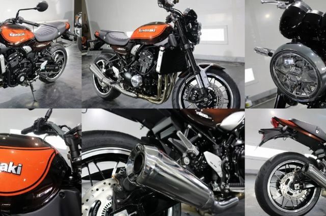 東京都足立区より新車カワサキZ900RSにバイクコーティングセラミックプロ9H