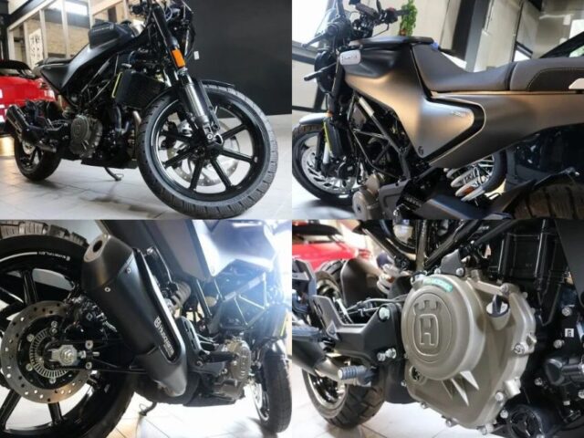 千葉県浦安市より ハスクバーナスヴァルトピレンにバイクコーティング　セラミックプロ9H