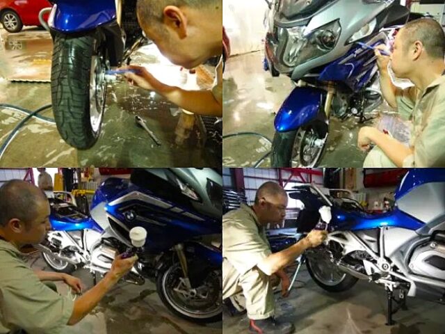 ＢＭＷＲ１２００ＲＴバイクコーティング