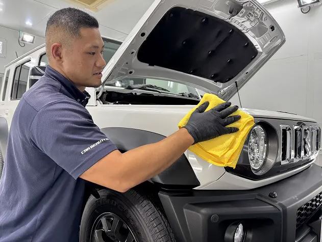 スズキ　ジムニー　カーコーティング