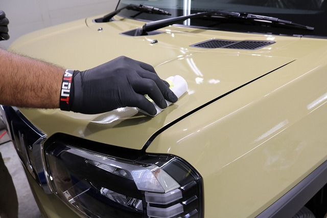 ダイハツ タフト カーコーティング 施工2