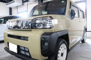 ダイハツ タフト カーコーティング 施工完了