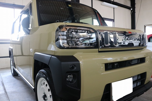 ダイハツ タフト カーコーティング 施工完了2