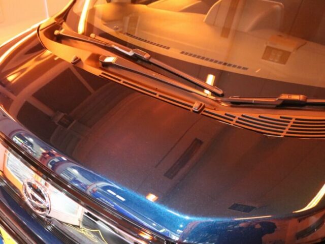 ダイハツ ムーブ カーコーティング 遠赤ブース2