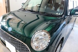 ダイハツミラジーノ カーコーティング 施工完了1