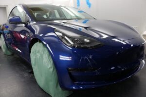 テスラモデル３ プロテクションフィルムZEL 東京都 千葉県4