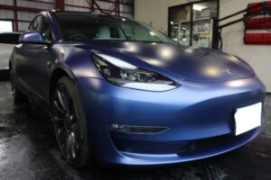 テスラモデル３にXPEL STEALTHのフル施工7