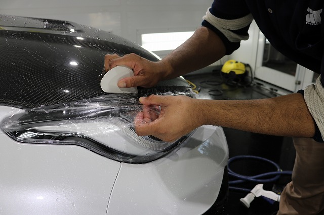 トヨタGRヤリスクロス 東京都品川区 プロテクションフィルム2