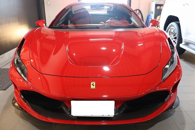 フェラーリF8にプロテクションフィルム施工致しました 東京都 千葉県 目黒区 7