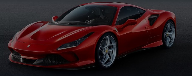 フェラーリF８トリブート公式画像