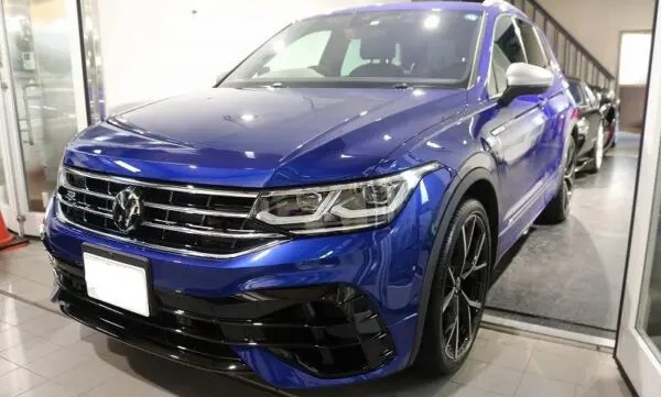 フォルクスワーゲン・ティグアンにプロテクションフィルム施工
