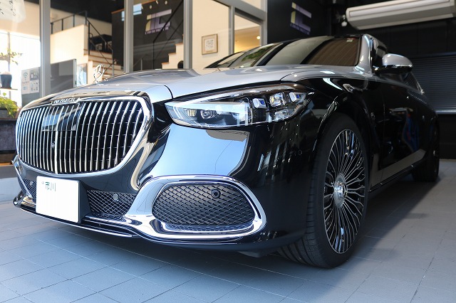 ベンツ マイバッハ プロテクションフィルム 施工完了2 - トータルカービューティIIC ベンツ マイバッハ プロテクションフィルム 施工完了2
