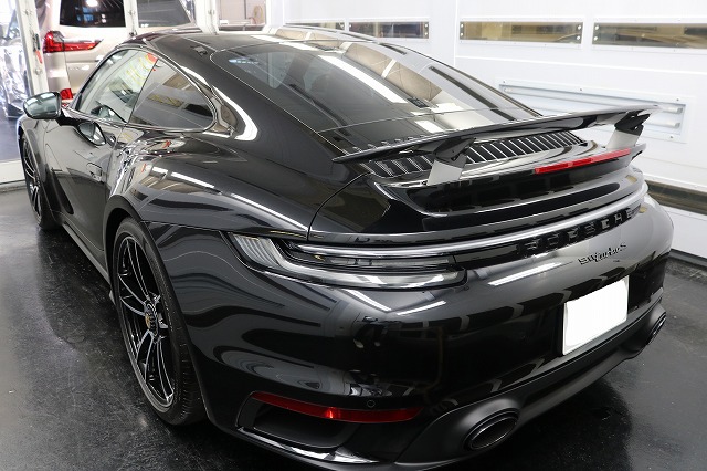 ポルシェ911 カーコーティング施工 完成写真1