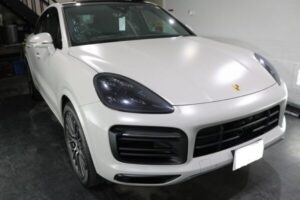 ポルシェカイエン SUV XPEL マット 千葉県 東京都 プロテクションフィルム4