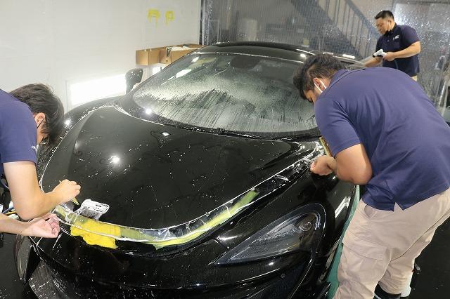 マクラーレン600LTにプロテクションフィルムの施工 東京都 千葉県 XPEL スーパーカー 全面施工5 - トータルカービューティIIC マクラーレン600LTにプロテクションフィルムの施工 東京都 千葉県 XPEL スーパーカー 全面施工5
