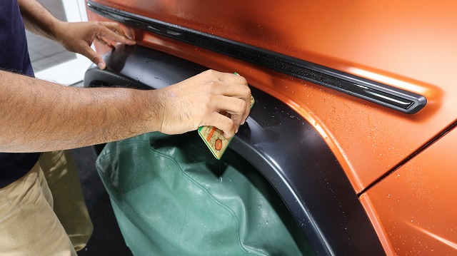 メルセデスベンツGクラス ppf 施工中