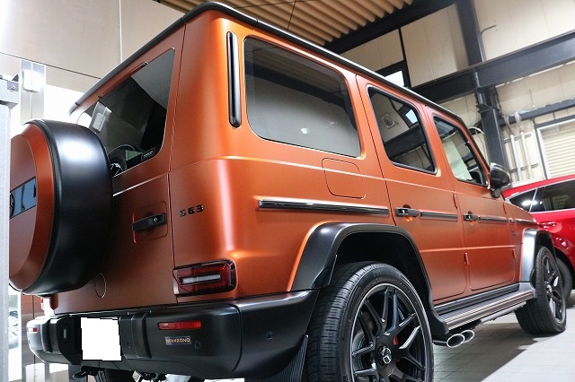 メルセデスベンツGクラス ppf 施工完了3