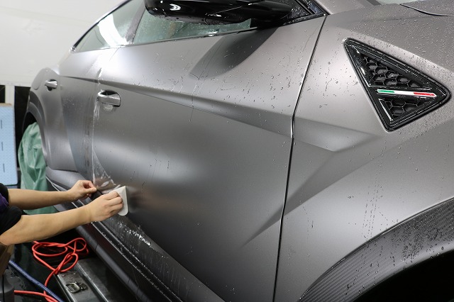 リピーターのT様のランボルギーニウルスの塗装全面にプロテクション施工を致しました XPELSTEALTH マット塗装 東京都 千葉県 3 - トータルカービューティIIC リピーターのT様のランボルギーニウルスの塗装全面にプロテクション施工を致しました XPELSTEALTH マット塗装 東京都 千葉県 3