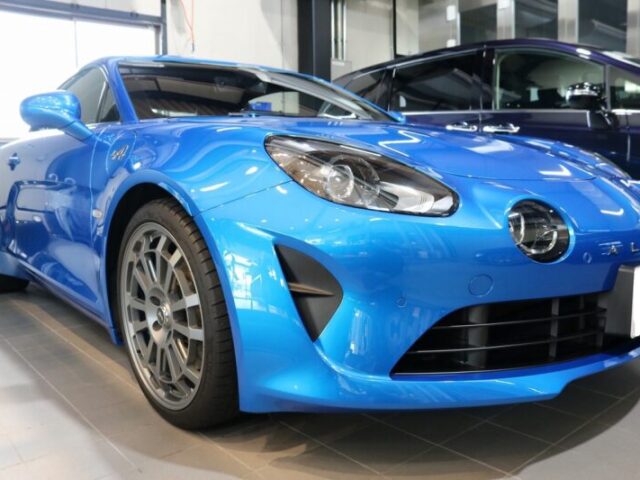 ルノーアルピーヌA110 カーコーティング 施工完了2