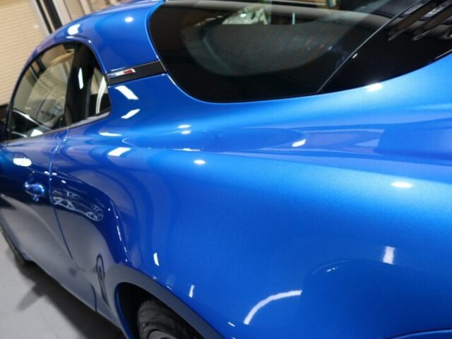 ルノーアルピーヌA110 カーコーティング 施工完了4