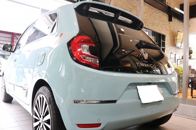 ルノートゥインゴ カーコーティング 施工完了2