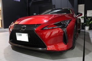 レクサスLCコンバーチブル プロテクションフィルム施工後