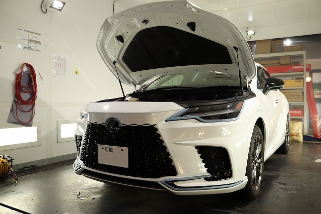 レクサスRX カラープロテクションフィルム 施工前 - トータルカービューティIIC レクサスRX カラープロテクションフィルム 施工前