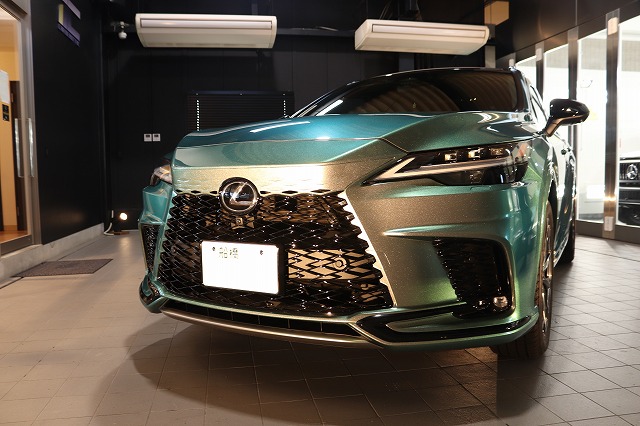 レクサスRX カラープロテクションフィルム 施工完了