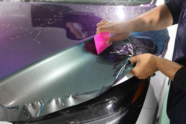 レクサスRX500h マジョーラ色 カラープロテクションフィルム1 - トータルカービューティIIC レクサスRX500h マジョーラ色 カラープロテクションフィルム1