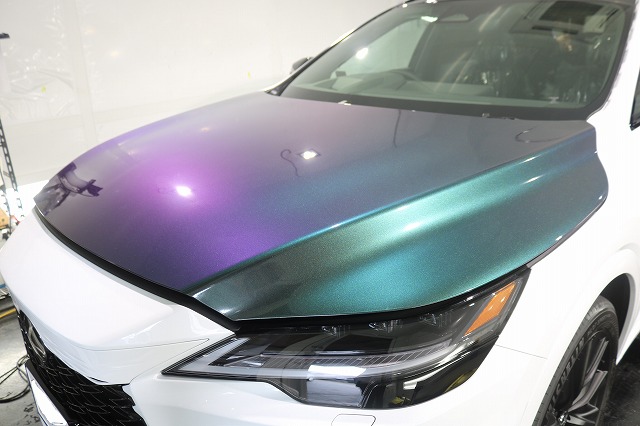 レクサスRX500h マジョーラ色 カラープロテクションフィルム6 - トータルカービューティIIC レクサスRX500h マジョーラ色 カラープロテクションフィルム6