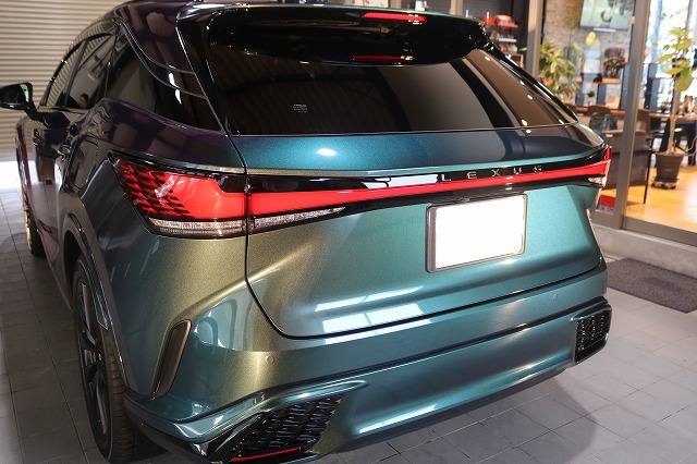 レクサスRX500ｈ カラープロテクション マジョーラ色b