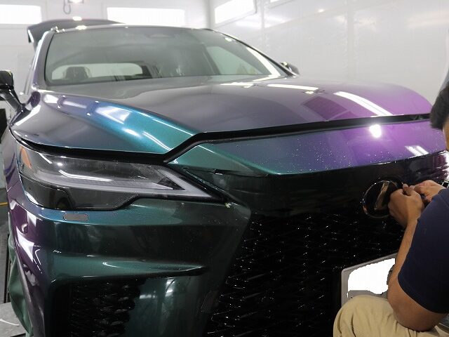レクサスRX500ｈ カラープロテクション マジョーラ色d